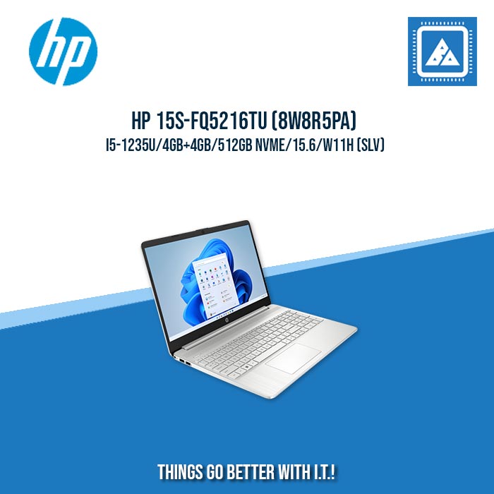 HP 15S-FQ5216TU (8W8R5PA) I5-1235U/4GB+4GB/512GB NVME | BEST FOR STUDENTS AND FREELANCERS LAPTOP HP 15S-FQ5216TU (8W8R5PA) I5-1235U/4GB+4GB/512GB NVME | BEST FOR STUDENTS AND FREELANCERS LAPTOP